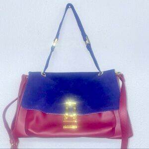 Womens IMAN leather handbag NWOT